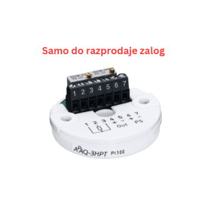 analogni nastavljiv 3-vodni merilni pretvornik za izvajanje temperaturnih meritev