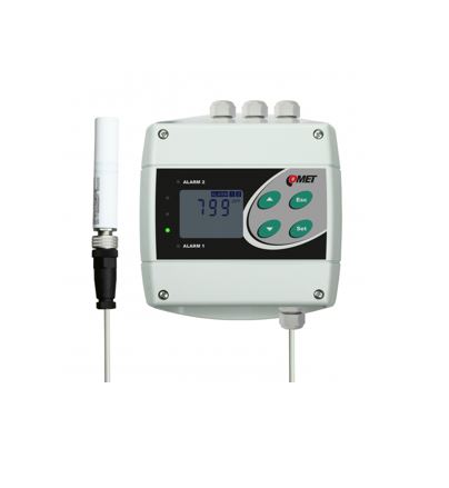 H5024 CO2 space transducer with two output relays (up to 2000 ppm) COMET Spatial CO2 converter