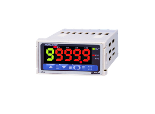 JCL-33A_1 JCL-33A, PV/SV 4-digit display, 2-point Event output, IP66 front panel, 9-step programming function, 18 inputs, RS-485 protocol.