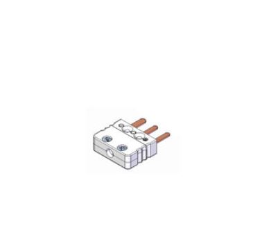 KM1-200-3K1 miniature cable three pin connector for TC and RTD