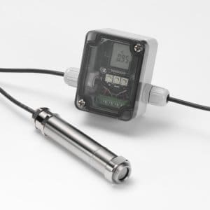 for non-contact measurement of high ambient temperature