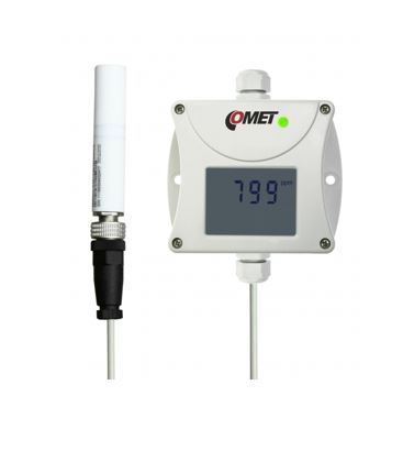T5241 CO2 space transducer with external sensor (with 0-10 V output) COMET measuring transducer
