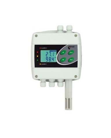 H3530 relative humidity and temperature transmitter with Ethernet connection and COMET relays for temperature and pressure measurement