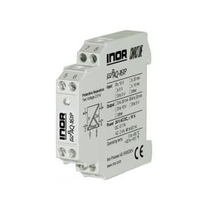 IsoPAQ-161P, isolation converter for bipolar and unipolar current and voltage signals with fixed ranges, used for isolation of bipolar signals and conversion of unipolar output signals.