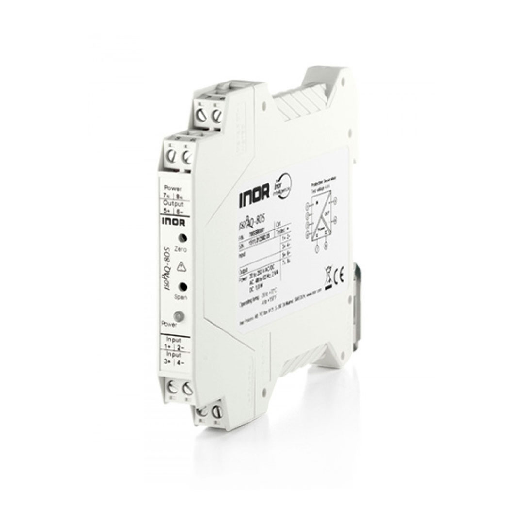 isopaq-80s IsoPAQ-80S, single channel isolation converter for bipolar and unipolar voltage signals