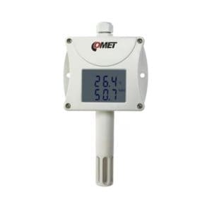 Moisture and temperature transmitter