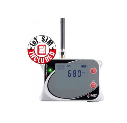 U8410Msim IoT brezžični CO2 data logger z vgrajenim senzorjem, GSM modemom in SIM kartico COMET bezžični CO2 data logger za spremljenje CO2 koncentracije