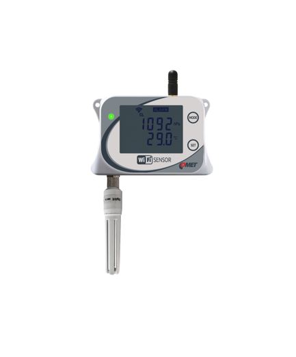 W7710 WiFi temperature, relative humidity and atmospheric pressure with built-in COMET probe WiFi-enabled sensors for temperature measurement