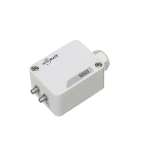 The A2G-55 Eco Differential Pressure Transmitter is used to detect low air flows in air conditioning systems and to measure low pressures in the environment, laboratory and clean rooms (air, non-aggressive gases).