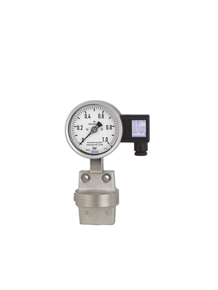 DPGT43HP.100-160_slika DPGT43.100 diferenčni manometer z izhodnim signalom WIKA za procesno industrijo se uporablja pri merjenju tlaka plinskih in tekočih medijev.