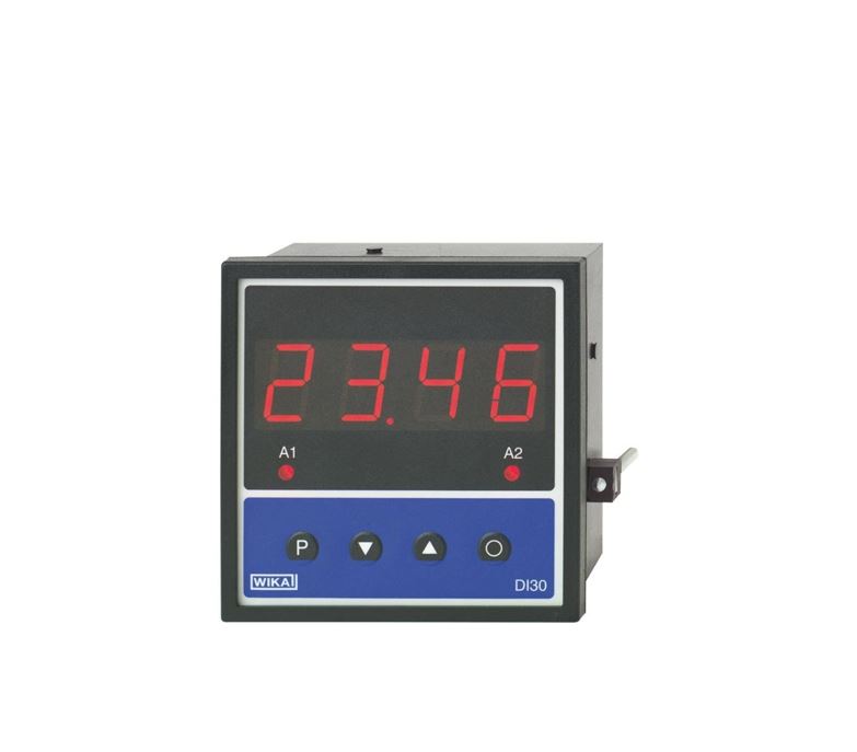 DI30 DI30 digitalni indikator za pritrditev na ploščo je bil razvit posebej za prikazovanje izmerjenih vrednosti iz elektronskih pretvornikov.