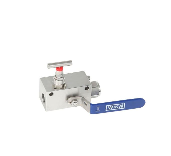 IBM2 The IBM2 monobloc shut-off and vent valve with threaded connection, specially designed to fit into a small space, ensures high safety.
