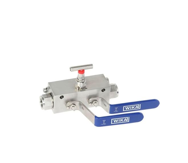 IBM3 The IBM3 monobloc shut-off and vent valve with threaded connection, specially designed to fit into a small space, ensures high safety.