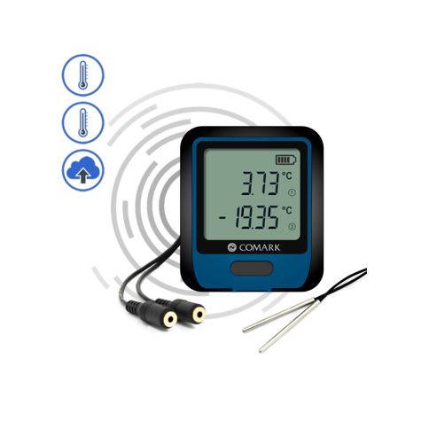 RF312DualPlus, WiFi Data Logger s termistorskimi tipali, COMARK
