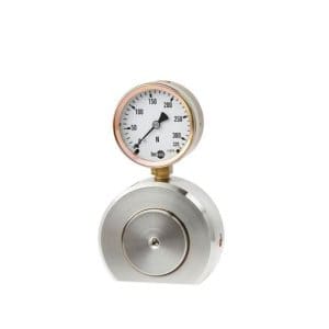 hydraulic compression force transducer