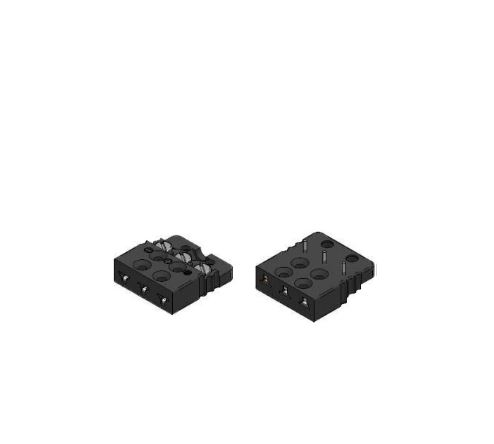 KM2-200-3U1 miniaturni vgradni 3 pinski konektor PCB za termočlen
