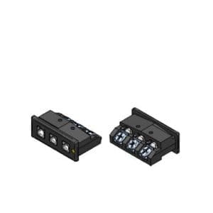 standard recessed 3-pin high temperature connector for thermocouple
