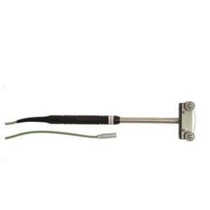 surface temperature sensor for rotating surfaces