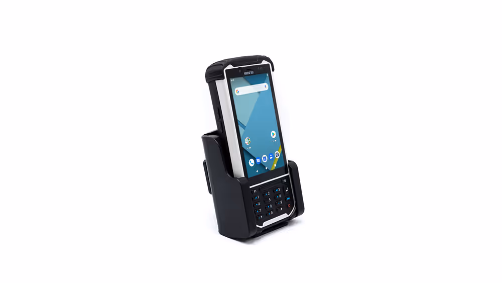 NX81-1003 _5 kompatibilnost, nosilec za terenski telefon, nosilec za industrijski telefon, postaja za Nautiz X81, terenski androidni phablet, ultra robusten, desktop cradle za Handheld telefon, stojalo za Nautiz X81, Nautiz X81,