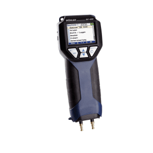 DC 420 manometer Wöhler za odpadne vode je idealen za izvajanje preskusov tesnjenja na ceveh za odpadne vode v skladu z DIN EN 1610 z zrakom.