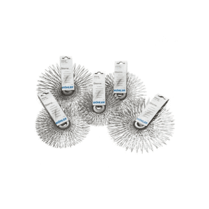 Set zvezd iz ploščate žice INOX Wöhler. 1 x zvezda 20 cm ploščata žica, 2 x zvezda 25 cm ploščata žica, 2 x Zvezda 30 cm ploščata žica.