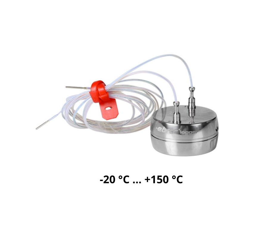 EBI 12-T471 EBI 12-T471 je validacijski data logger za merjenje v parnih sterilizatorjih. Pomnilnik podatkov: 2 x 50.160 meritev. IP68